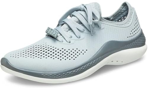 Crocs Hombre LiteRide 360 Pacer M Zapato, Light Grey/Slate Grey, 46/47 EU