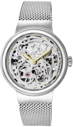 TOUS Watches Rond Reloj para Mujer Analógico de Automático con Brazalete de Acero Inoxidable 100350660