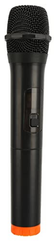 Septpenta Microphone sans Fil UHF, Microphone Multifonction Portable À Réduction D'Interférences, avec Récepteur USB, Portée de 131 Pieds avec Adaptateur pour Karaoké, Fête, Maison, KTV,Scène