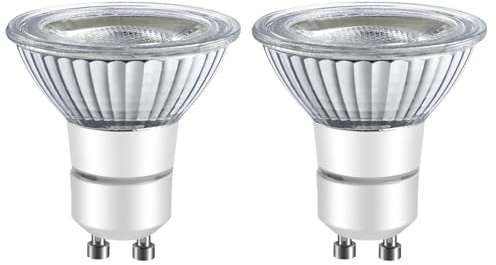 LPSAFP LED GU10 Range Hood Light Bulbs, LED Stove Appliance Light Bulb, Kitchen Light Replacement Halogen Light Bulb, 50W Equivalent, Warm White 120V/AC, 6W 550 Lm, Dimmable,Waterproof IP65 Pack of 2
