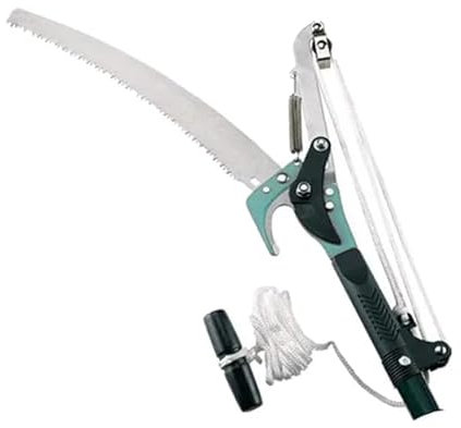 La zappa Svettatoio a pertica lama brunita 35 cm con segaccio e asta telescopica (Svettatoio)