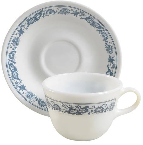 Corning Old Town Blue (Corelle) Cup & Saucer