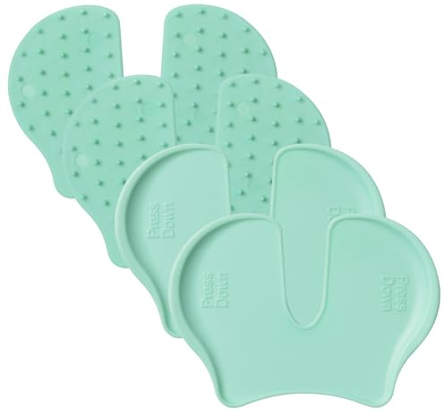 Pumwoy 4 Shot Pain Verde, Blocchi di Assistenza Al Tiro Riutilizzabile, Shot Helper Pain Device, pezziriduttore del dolore per iniezioni di immunizzazione, adatto ad adulti e bambini