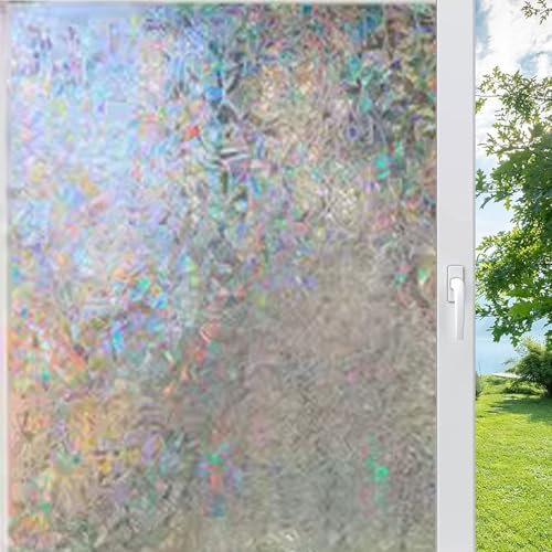 Sonnenschutzfolie Fenster 20 x 600 cm Sichtschutz Wärmeisolierung Blickdicht Anti-Uv Sichtschutz Fenster Klebefolie Sonnenschutzfolie für Büro Und Haus, Laser