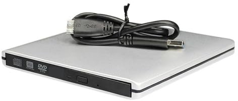 MZZYG Lecteur DVD Lecteur Combiné Blu-Ray Portable Externe USB 3.0, Graveur De CD DVD, Régraveur