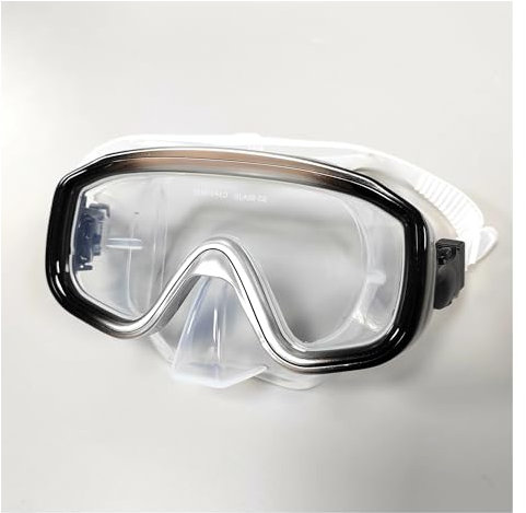 CQJJXKYC Tauchmasken Schnorchelmaske Taucherbrille Tauchmaske Schnorchelmaske Volltrocken Es ist sehr gut geeignet für Schnorcheln, Gerätetauchen(Orange)