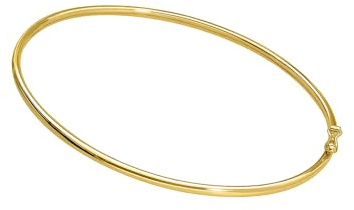 forme di Lucchetta - Gelbgold 585 (14K) Starrer Damen Armreif - 18 cm
