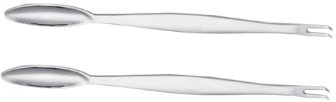 BEBEMOKO 2piezas Herramientas para Comer Cangrejo Acero Inoxidable Tenedores Multifuncionales para Hogar Utensilios para Cangrejo y Langosta Fácil De Limpiar y Prácticos