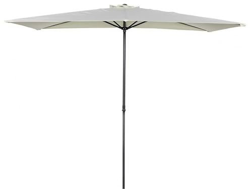 Parasol de Jardin d'extérieur Demi-parasol 250 x 130 cm,Réglable en Hauteur et Protection UV,pour Terrasse,Piscine,Balcon,Beige