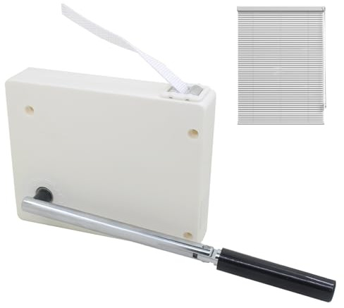 Roller Blinds Cord Winder Belt Repair Kit with Crank Handle Roller Shutter Strap Repair Kit, Windows Wrap Holder for Blinds, Shutters, and Window Shades