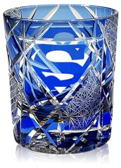 Verre à Whisky En Cristal Bleu - Gobelet à Facettes DiamantéEs Taillé à La Main Sans Plomb | Verre Old Fashioned à Base éPaisse Pour Whisky, Spiritueux Et Cocktails | IdéAl Pour Hommes Et Femmes
