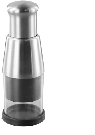 Picador de ajo y cebolla prensado de acero inoxidable 304 para frutos secos, hierbas, verduras, herramienta de cocina fácil de limpiar