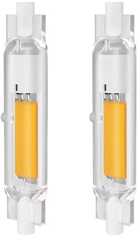 EIMOPE R7S LED 78mm Dimmbar 20w Birne - 20W R7S led 78mm Glühbirne ersatz für 100w 200W Halogen Lampen - Kaltweiß 6000K 2000LM für Deckenfluter, Leselampen, Kein Flackern, 2er Pack