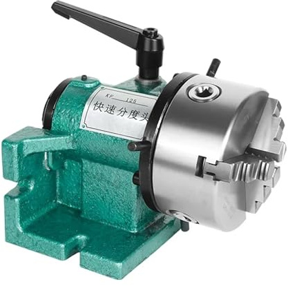 Indexing head vertical and horizontal dual-purpose equal division universal indexing disc and wire cutting lathe milling machine