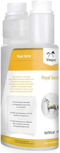 VetVital Viequo Royal Senior | 1 l | Ergänzungsfuttermittel für Pferde | Mit Kräuterextrakten & Vitaminen