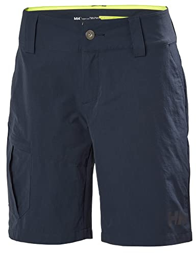 Helly Hansen Femmes Short cargo W QD, Bleu Marine, 34