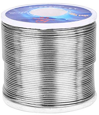 Asiproper – Hilo de soldar de estaño para soldar, soldadura de río, soldadura de 500 g/rollo de chapa de alambre para soldar