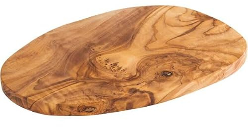 APS 905 Servierbrett OLIVE, 25,5 x 16,5 cm, Höhe 1,5 cm, Olivenholz, naturbedingte Abweichung in Form, Maserung und Größe