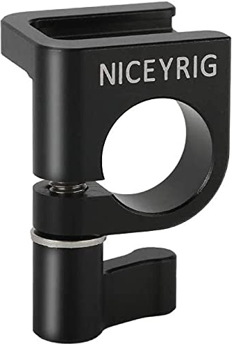 NICEYRIG 15 mm Stangenklemme mit Kaltschuh-Halterung