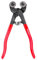 Glass Tile Nippers - Heavy Duty Wheeled Glass Mosaic Nipper & Hd Ceramic Tile Nipper, Tile Cutter Pliers Soft-grip Handle - Shapping Plier, Nipper Cutting Tools (8 Inch Wheeled Glass Mosaic Nipper)