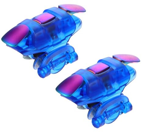 jojofuny 1 Par Asistente De Mando Objetivo Gatillo De Fuego para El Teléfono Gatillo del Juego para Juego Móvil Manija del Teléfono Botón El Plastico Tres Generaciones Teléfono Móvil