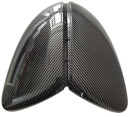 Auto Spiegelkappen Für VW Für Golf 7 Für MK7 Für MK7.5 Für GTI Für R-Linie Für Touran L Rückspiegel Kappe Automotive 1 Paar Carbon Stil Seite Spiegel Rückspiegel Abdeckung