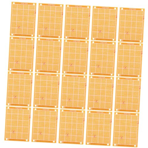 Mobestech 20st Universella Pcb Experimentkort För Lödningsprojekt Dubbelsidiga Kretskort i Fiberglass För Elektronik Och Modellbygge