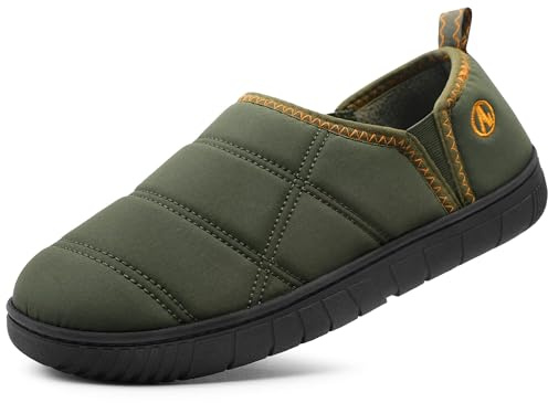 MIXIN Men’s Slippers Indoor outdoor slip on shoes Comfy House shoes slip on minimalist mens shoe Roomy comfortable mens shoe