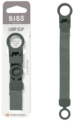 BIBS Dummy Clip Loop, Fits All BIBS Dummies, Pine