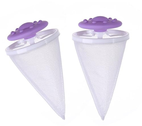 2 Pezzi Riutilizzabili Pet Hair Catcher Per Lavatrice Rimozione Lint Mesh Bag Lavanderia Filtro Net Accessori Domestici