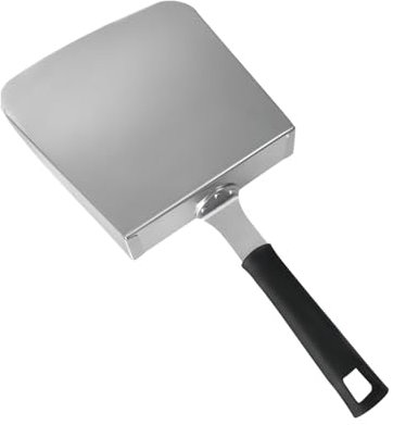 Spatule à griller - Spatule en métal haut de gamme, manche confortable | Outil de cuisson polyvalent pour barbecue d'extérieur, chef-d'œuvre pour plancha d'intérieur, compagnon idéal pour rôtir viande