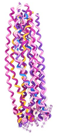 Pinza Cabello Trenzadora 12 Piezas de Arcilla Púrpura