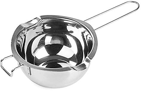Wax Melting Pot Metal Double Boiler Insert Non-stick Easy Cleaning For Butter Chocolate Cheese Caramel Melt Pots And Pans Set Nonstick