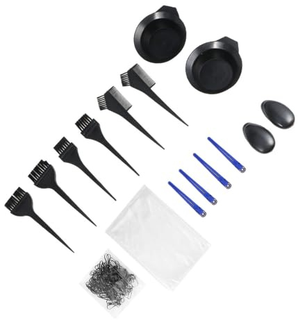 PLAFOPE Kit Outils pour Coloration Cheveux Professionnelle Peigne Bol à Teinture Brosse pour Usage Salon et Domestique