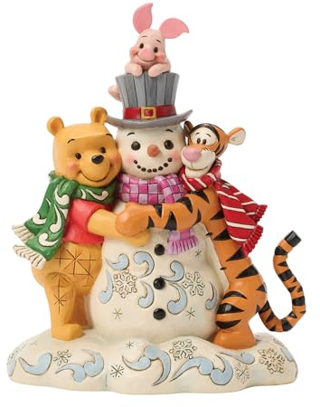 Disney Traditions Pooh & Friends Snowman Figurine
