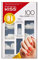 KISS 200 Full-Cover Manicure Kit, Medium Length Active Oval Fake Nails, Longer Lasting, 10 Sizes with Maximum Speed Nail Glue,Packaging may vary