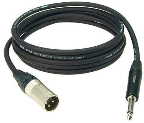Klotz M1 XLR male/Klinke mono Neutrik 5 m schwarz