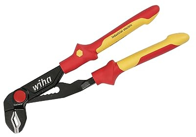 Wiha 32956 | Insulated Push Button Water Pump Pliers 10.0