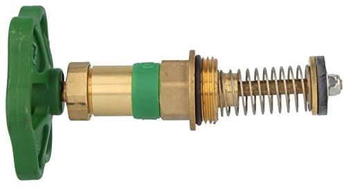 Schlösser Armaturen KFR-Ventiloberteil 1/2 Zoll - DN 15, Rückflussverhinderer, Messing, Totraumfrei, DIN DVGW zugelassen, Geräuschklassengeprüft