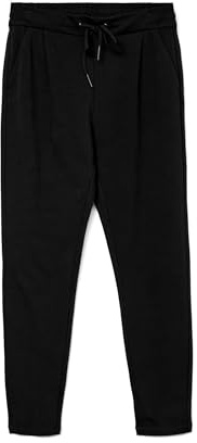 Vero Moda Women's Vmeva Mr Loose String Pants Noos Trouser, Black, S UK