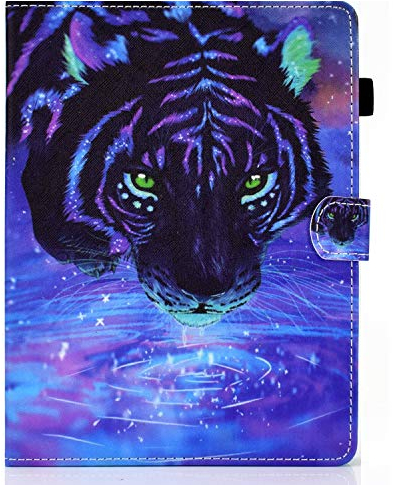 10 Zoll Tablet-Schutzhülle – Universal-Schutzhülle aus Leder mit Standfunktion Folio Schutzhülle für Fire HD 10, Google Nexus 9/10, iPad 2018, Galaxy Tab E 9.6 / Tab A 10.1, Sony Xperia Z / Z2 / Z3