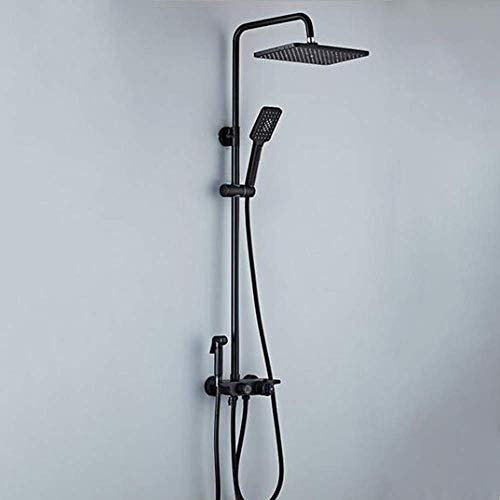 ZEDARO Shower System, Thermostatic Shower Set, Full Copper Shower Luxury