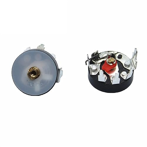 JMORCO 100PCS 10K RV12MM Gerade Winkel Radio Potentiometer RV12 B503 B103 B10K B50K Power Verstärker Volumen Potentiometer Mit Schalter (Color : B10K 103)