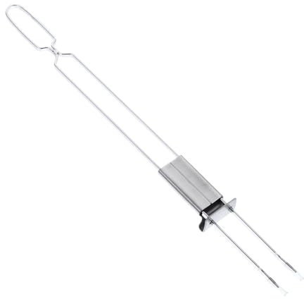 BESPORTBLE 2piezas Tenedor Bbq De Acero Inoxidable Herramienta Creativa Para Brochetas De y Verduras Para Asados Al Aire y Camping