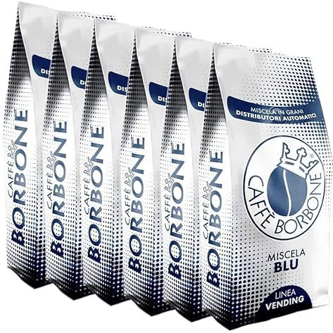 Caffè Borbone in grani miscela Blu 1 kg x 6