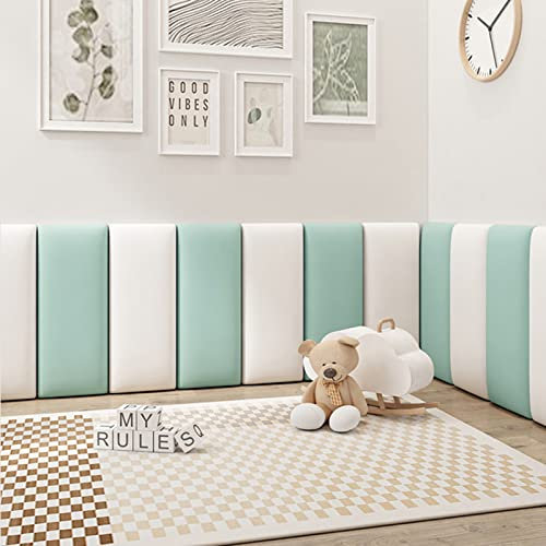 Panneau mural autocollant 3D imperméable en polyuréthane pour tête de lit - Papier peint insonorisant pour maison, chambre à coucher, salle de jeux, décoration de taille B, 180 x 50 cm