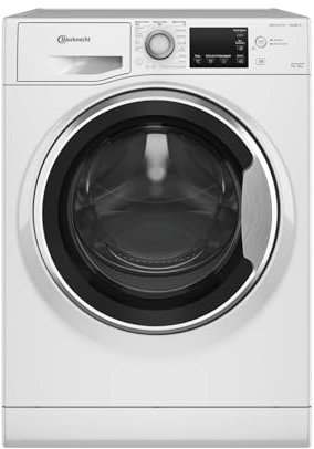 Bauknecht WATK Sense 9614 C Waschtrockner (9/6 kg)/ Active Care Color+/ Dynamic Inverter-Motor/Antiflecken-Programm/Anti-Allergie-Programm/Kurz 30'/ Waschen & Trocknen XL & Trocknen Mix