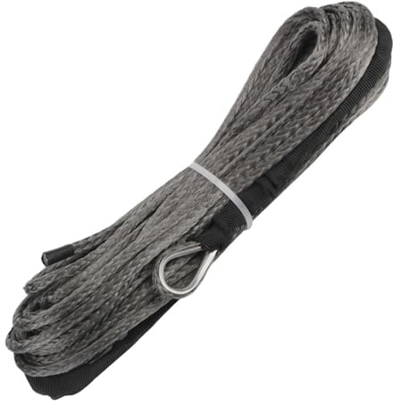 SHENJMAI Corda di Traino Corda 4,8 mm * 15 m verricello Corda in Fibra Sintetica Corda di Traino