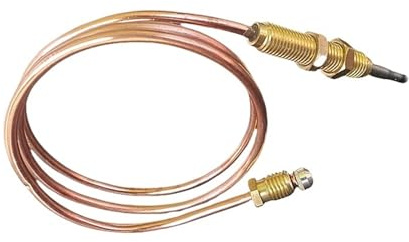 60/90/120/150cm M8 Thermocouple Common Thread Probe for Gas Burners Fireplaces BBQ Heating Equipment Accessories(120cm)