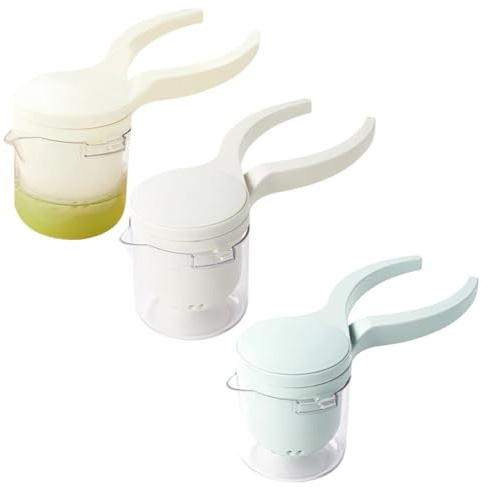 FUBESK Presse-citron manuel pour jus d'agrumes à main, outil de cuisine pour presse à fruits avec poignée ergonomique et durable PC/ABS/silicone